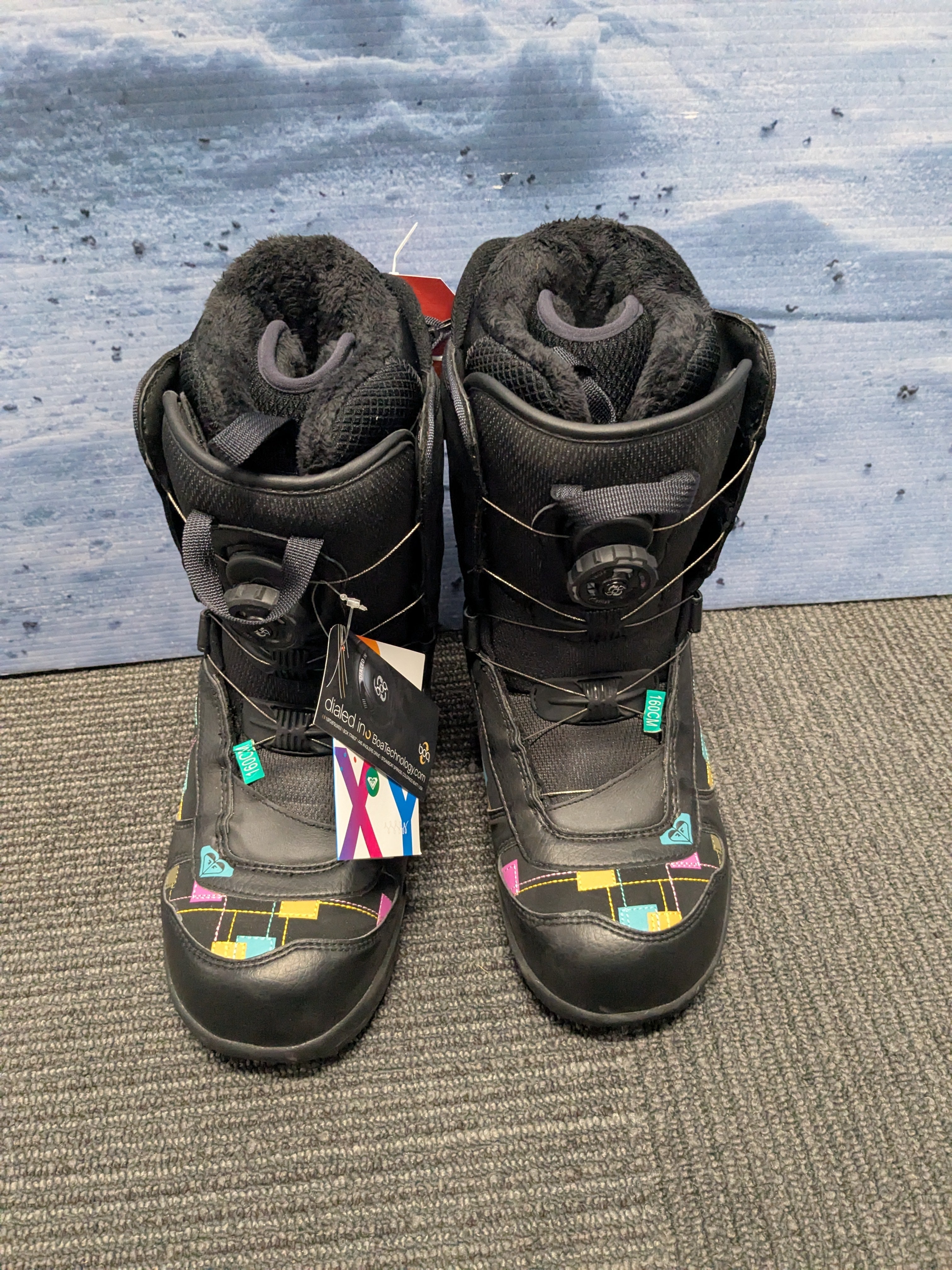 New Roxy Leilani Boa US W 8.5 Snowboard Boots