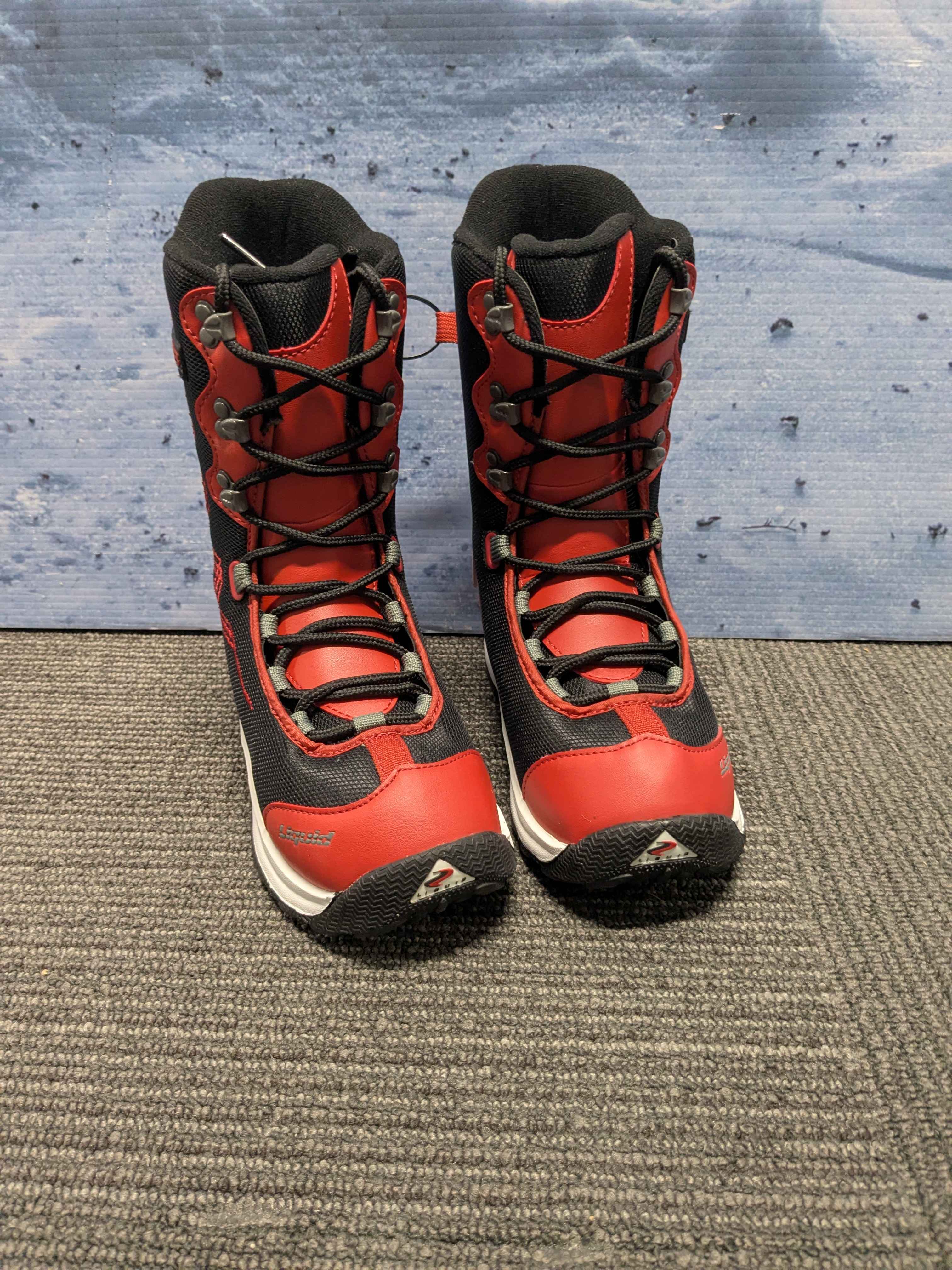 New Liquid LS3 JR Size 5 Snowboard Boot