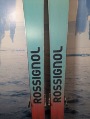 Used Rossignol Sender Free 110 Ski 184cm w/ Look NX 12 Grip Walk Demo Binding