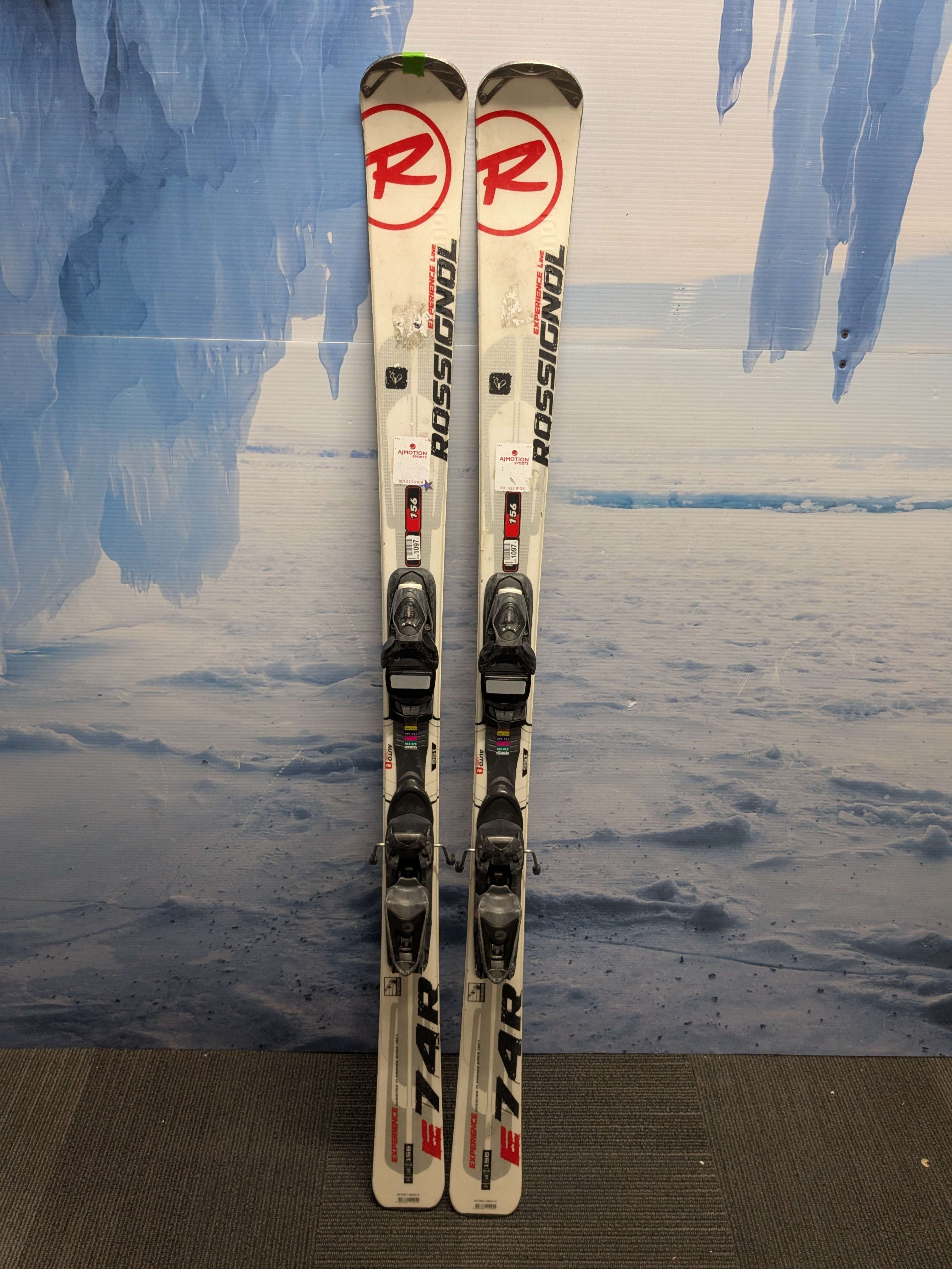 Used Rossignol E74R 156cm Skis w/ Rossignol Binding