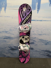 Used Contract Circus 135cm Snowboard W/ Small Head Binding