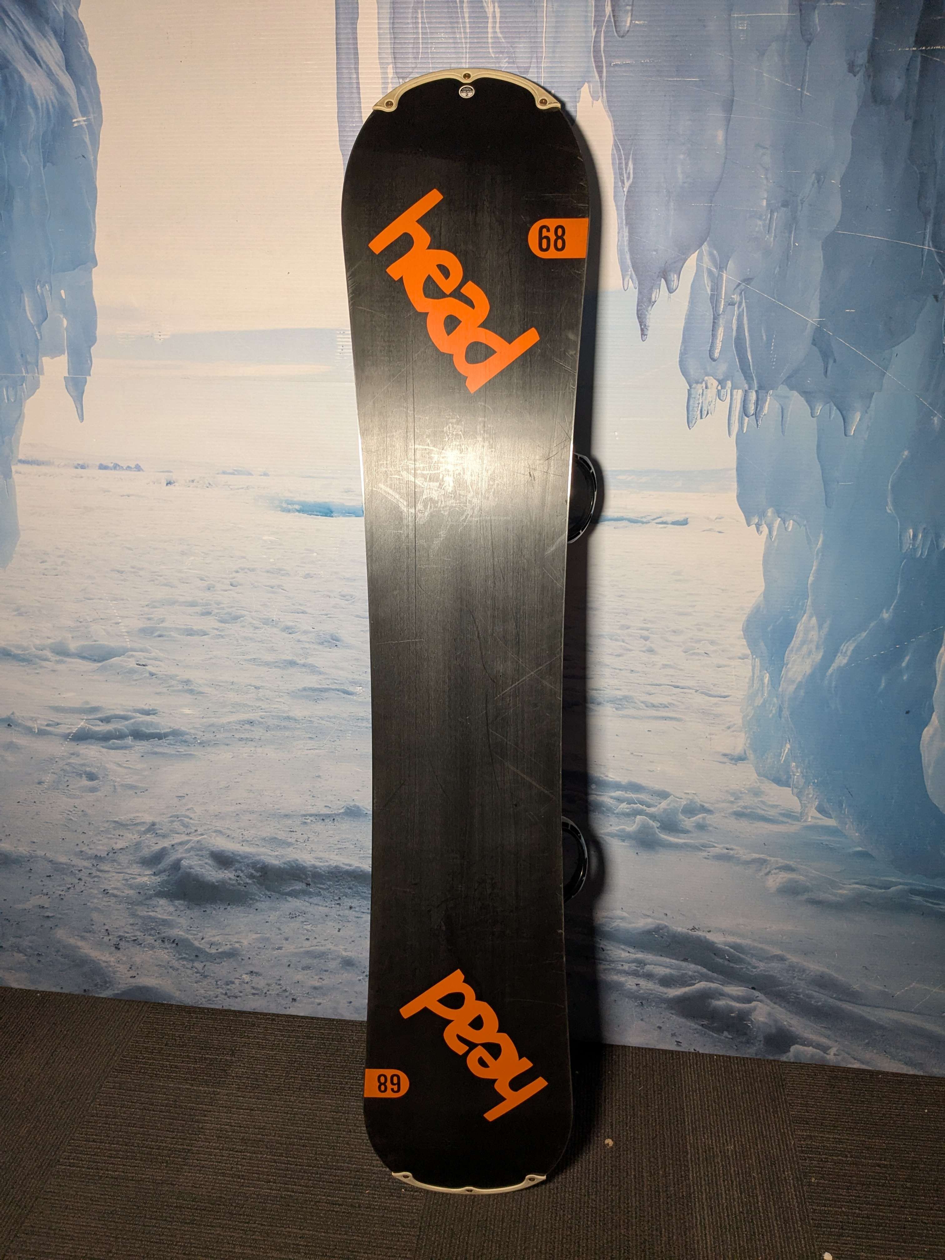 Used Head Rocka 4D Snowboard 168cm W/ K2 XL Binding