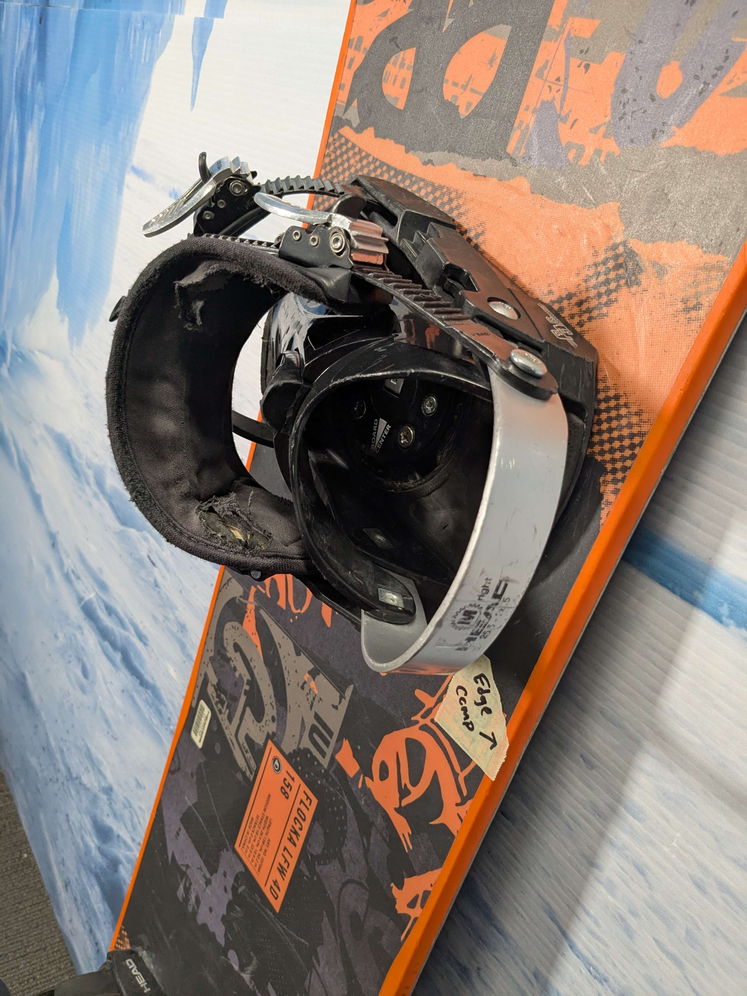 Used Head Flocka LFW 4d Snowboard 158cm w/ M Head Binding