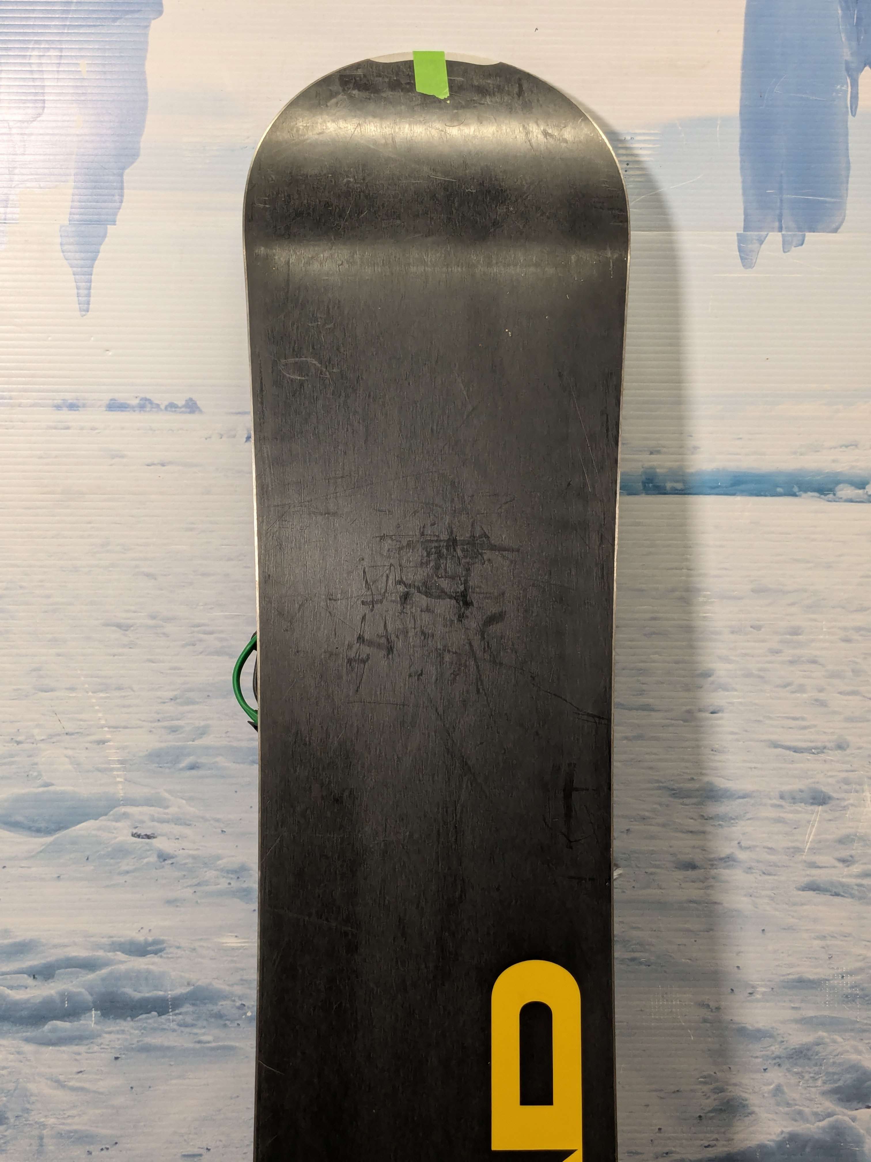 Used Head Tribute Cap Rocka 140cm Snowboard W/ Small K2 Binding