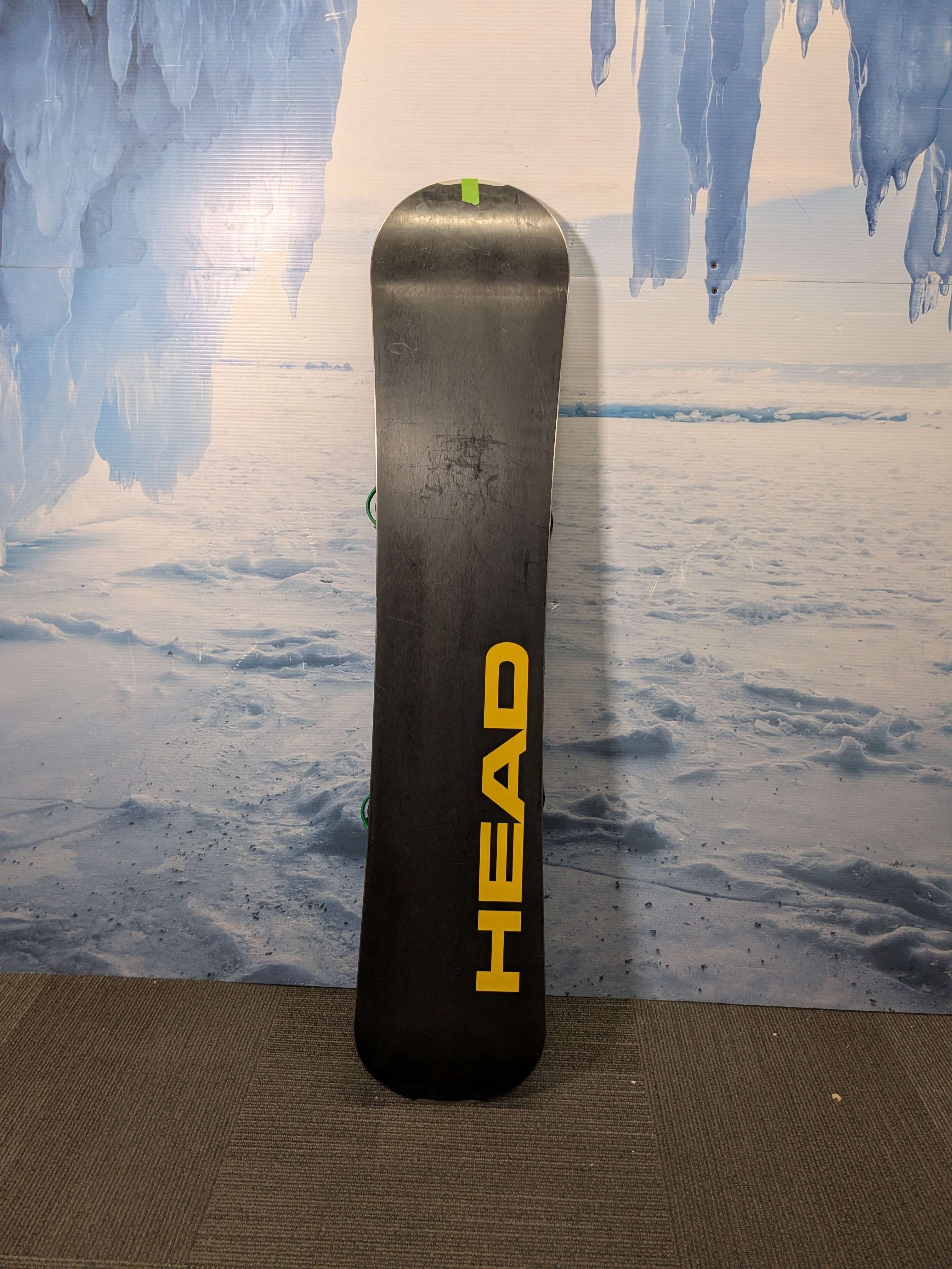 Used Head Tribute Cap Rocka 140cm Snowboard W/ Small K2 Binding