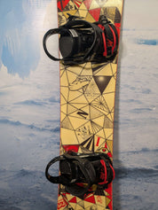 Used Head Tribute R Rocka 155cm Snowboard W/ Large K2 Binding