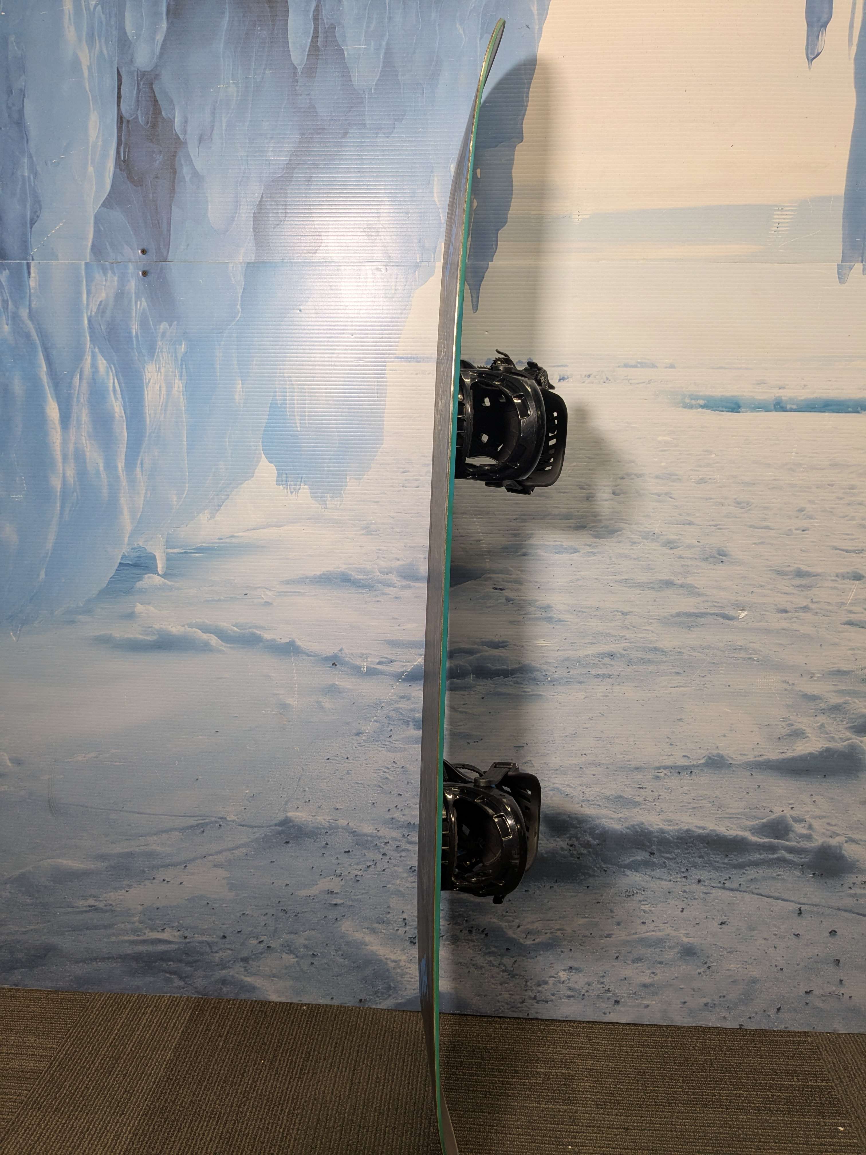 Used Head Flocka LFW 2.0 4d Snowboard 151cm w/ Medium K2 Binding