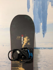 Used Salomon Wildcard Snowboard 150cm w/ Medium K2 Binding