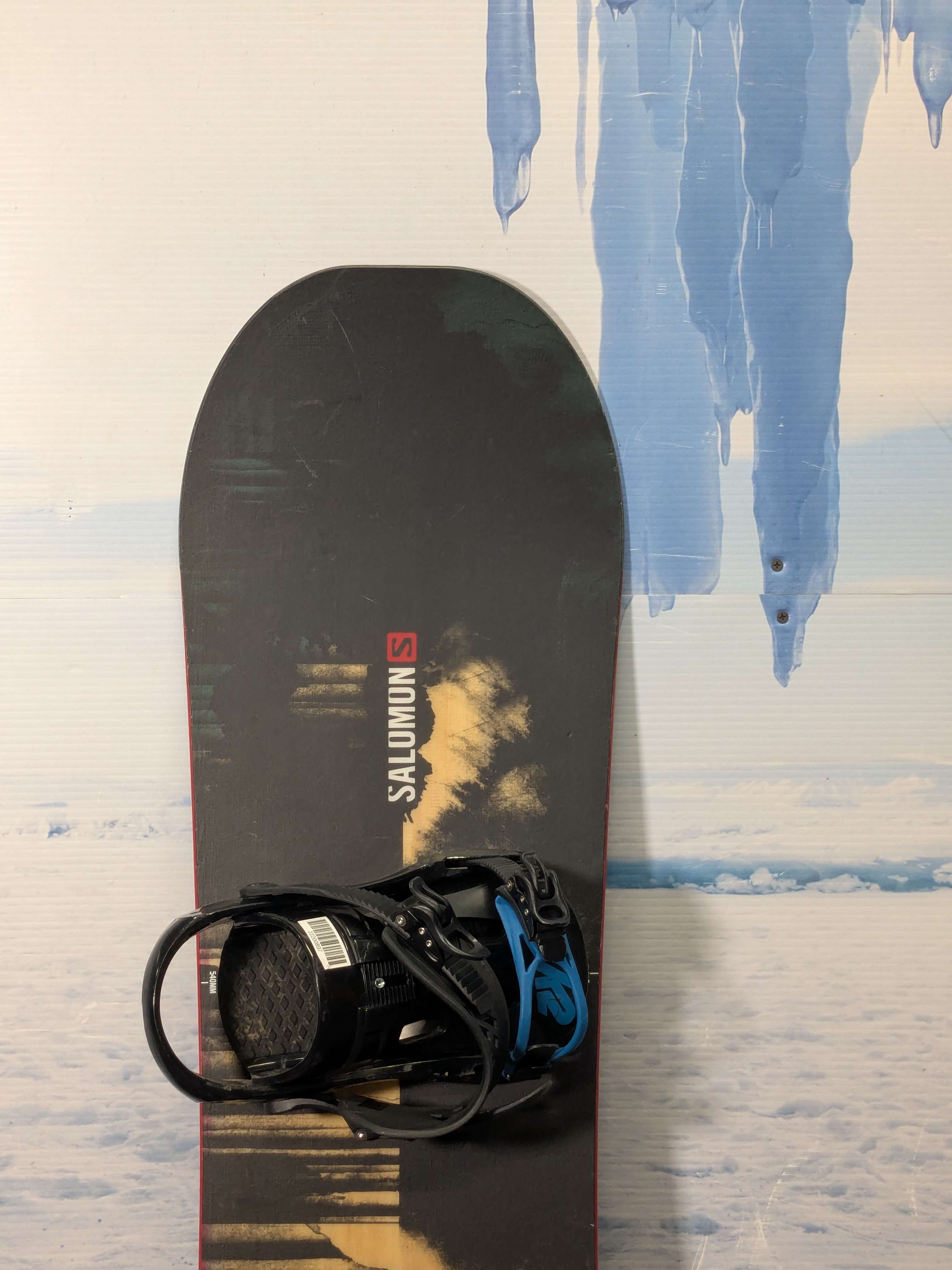 Used Salomon Wildcard Snowboard 150cm w/ Medium K2 Binding