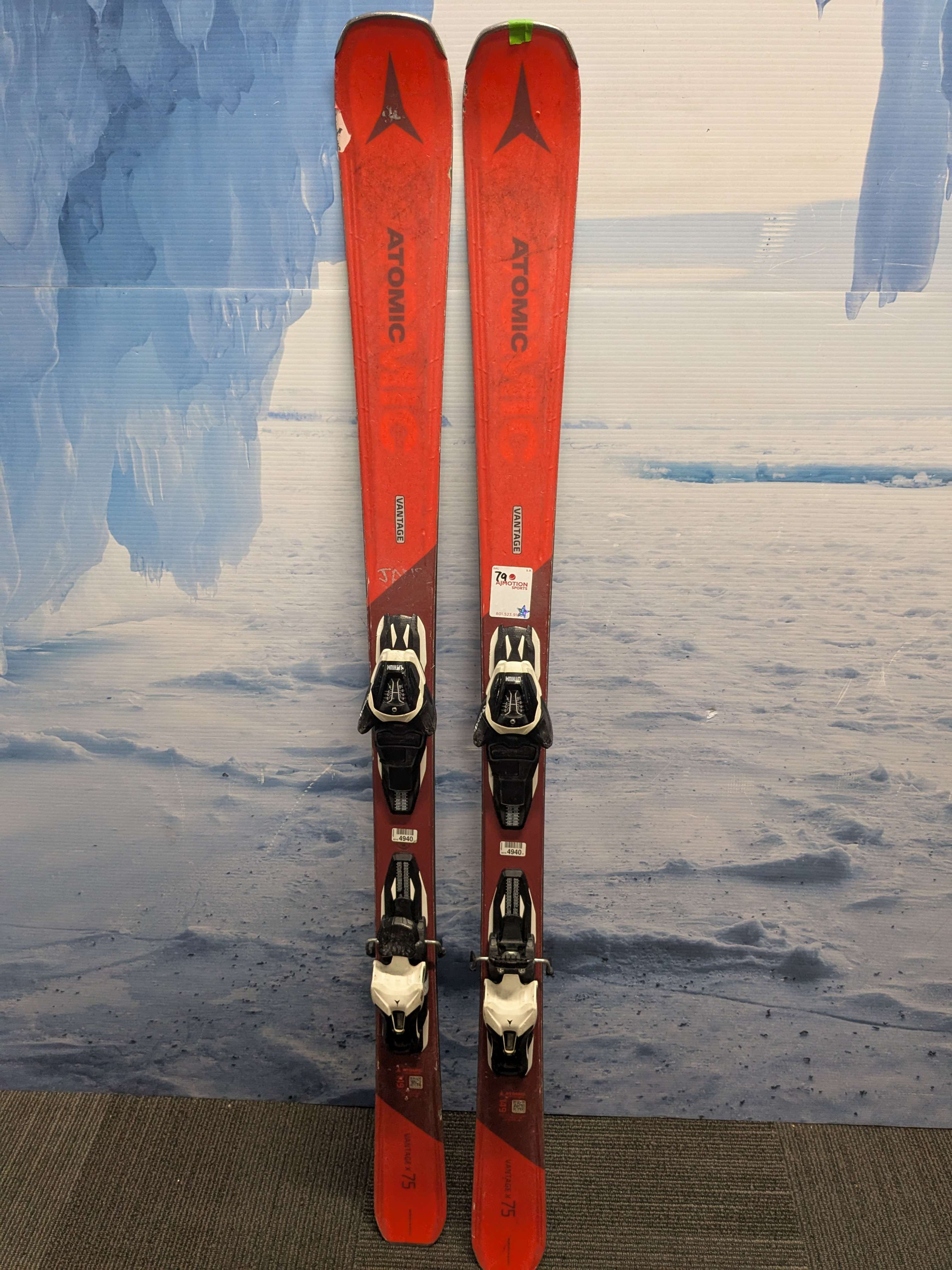 Used Atomic Vantage 149cm w/ Atomic Lithium 10 Bindings