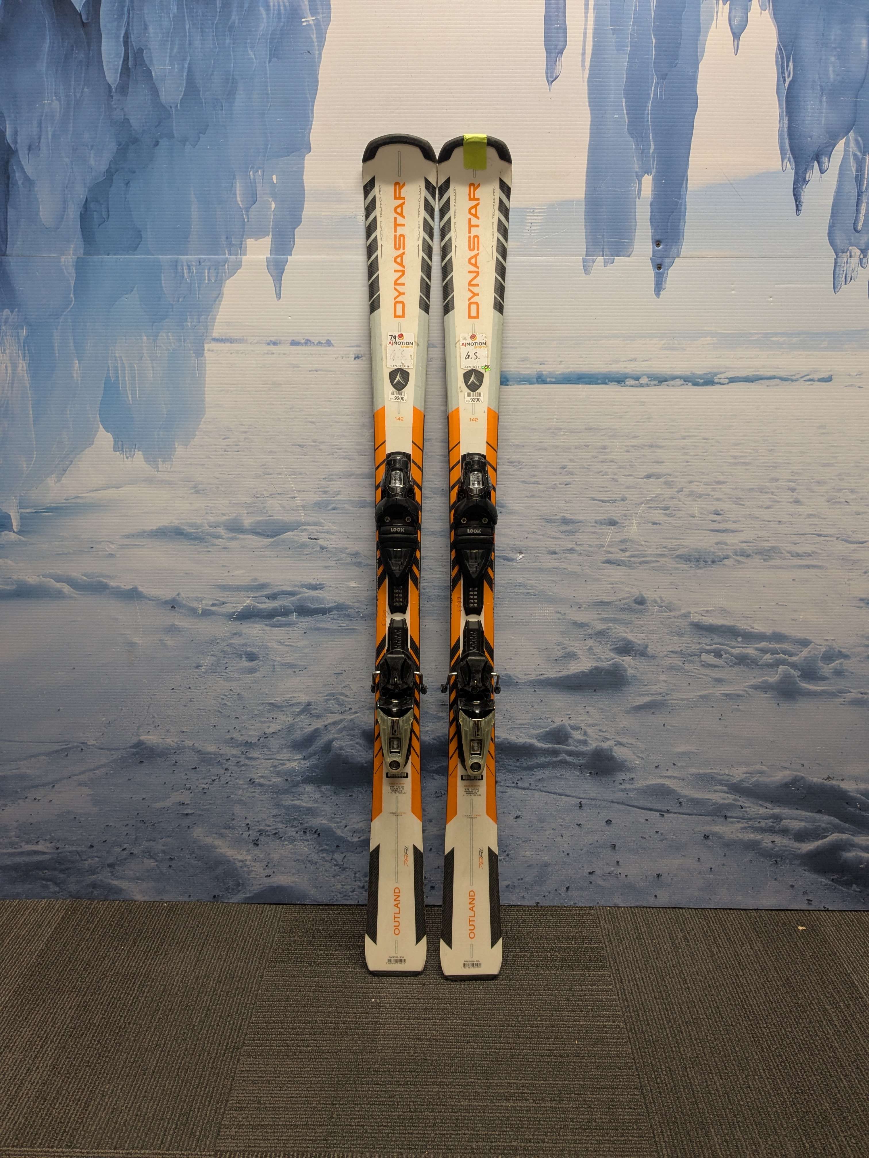 Used Dynastar Outland 78 142cm w/ Look NX2 12 Adjustable Bindings
