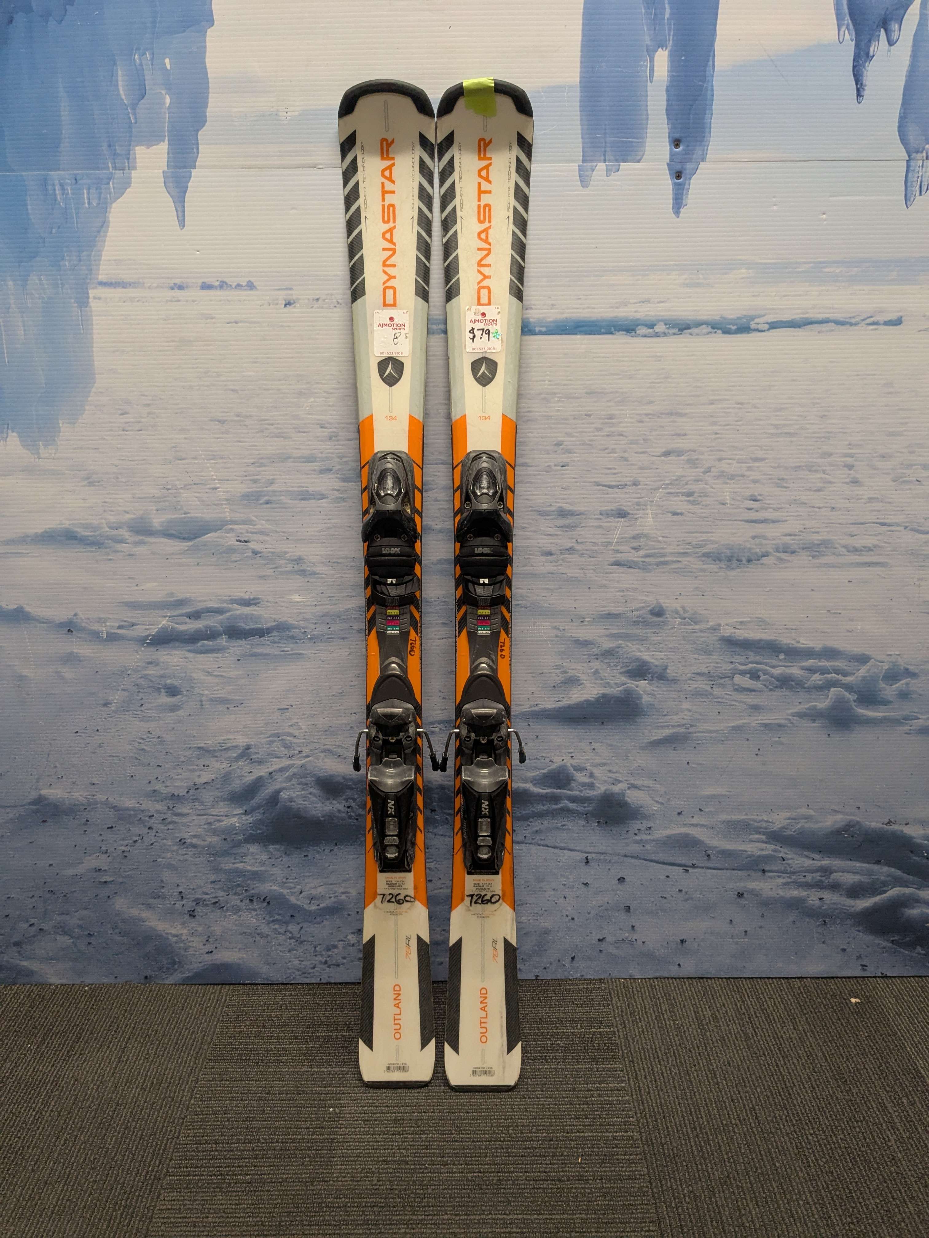 Used Dynastar Outland 78 134cm w/ Look NX 10 Adjustable Bindings