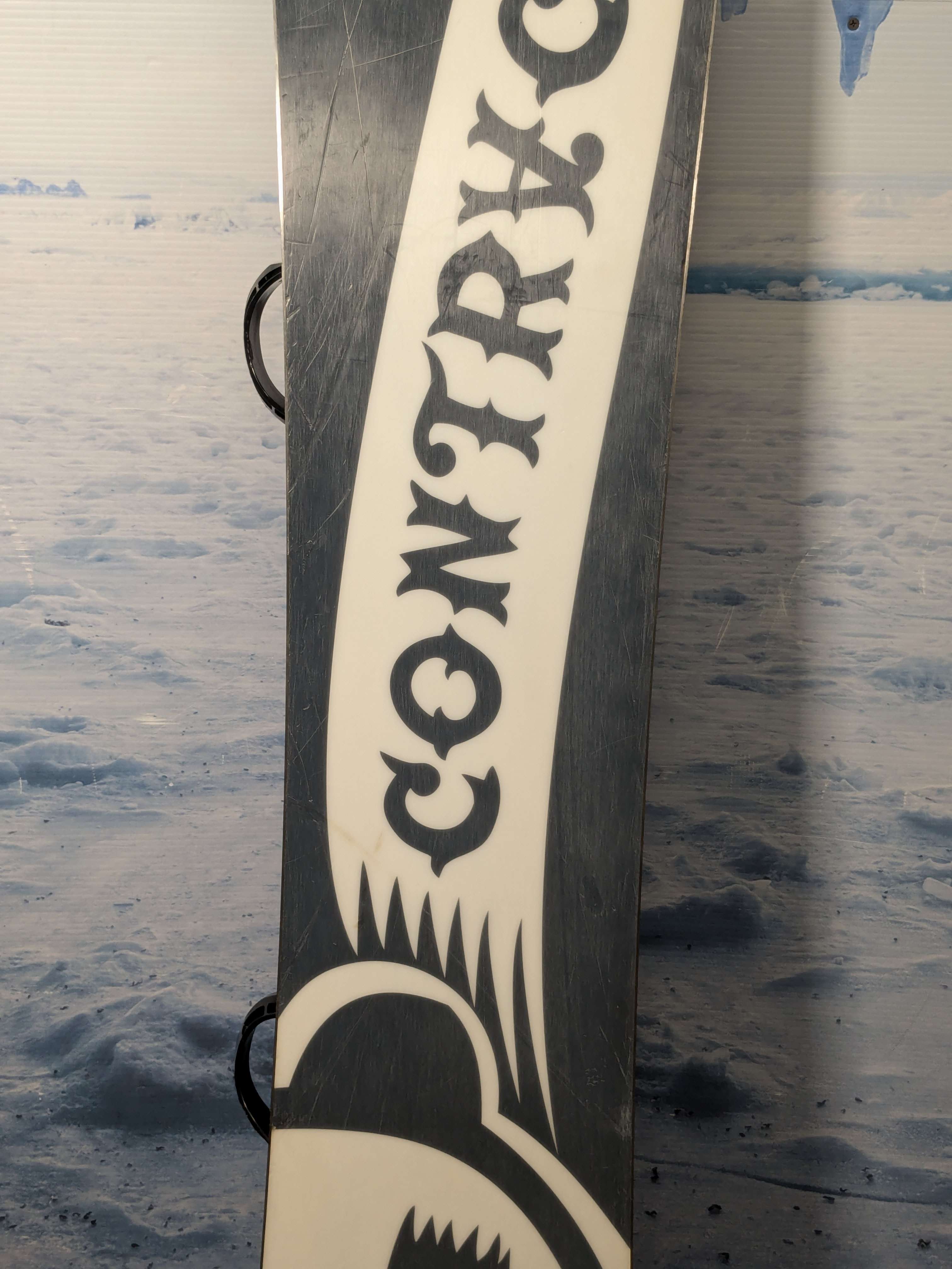 Used Contract Circus 154cm Snowboard W/ K2 Large Demo Binding