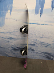 Heavily Used Contract Circus 141cm Snowboard W/ Head Small Binding