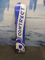 Heavily Used Contract Circus 141cm Snowboard W/ Head Small Binding