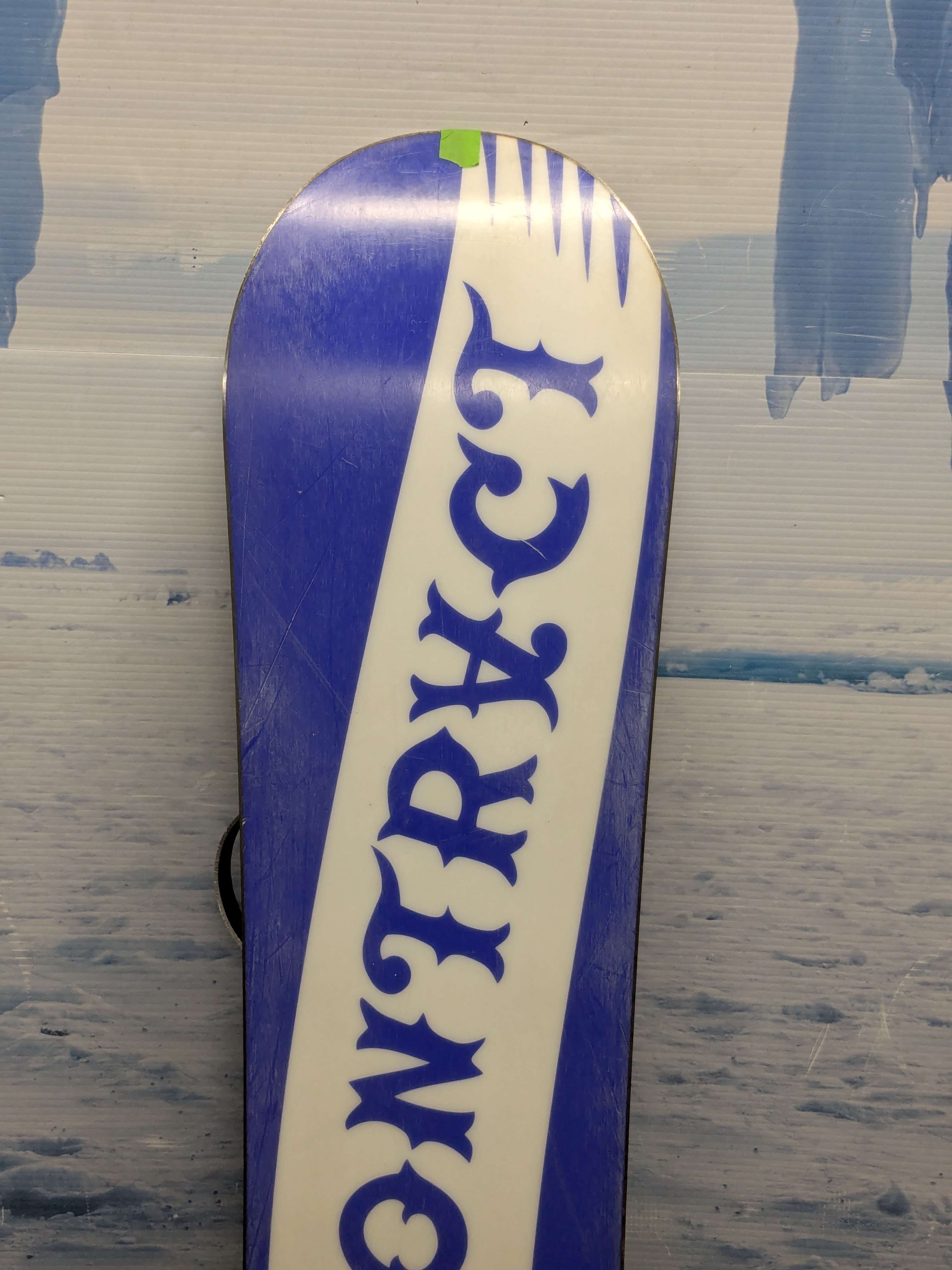 Heavily Used Contract Circus 141cm Snowboard W/ Head Small Binding