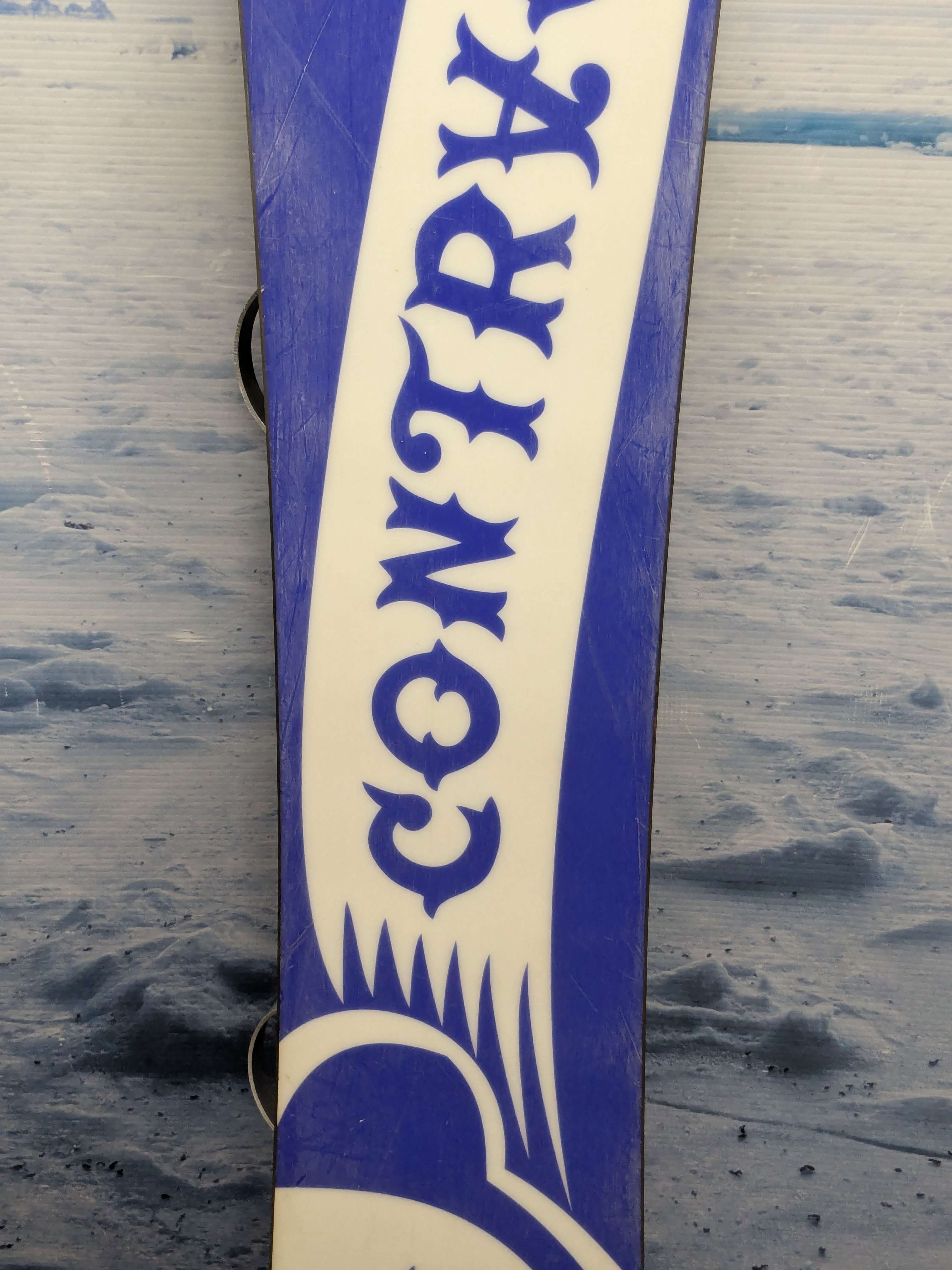 Heavily Used Contract Circus 141cm Snowboard W/ Head Small Binding