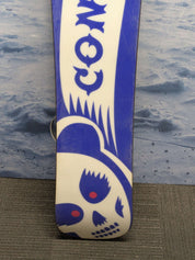 Heavily Used Contract Circus 141cm Snowboard W/ Head Small Binding