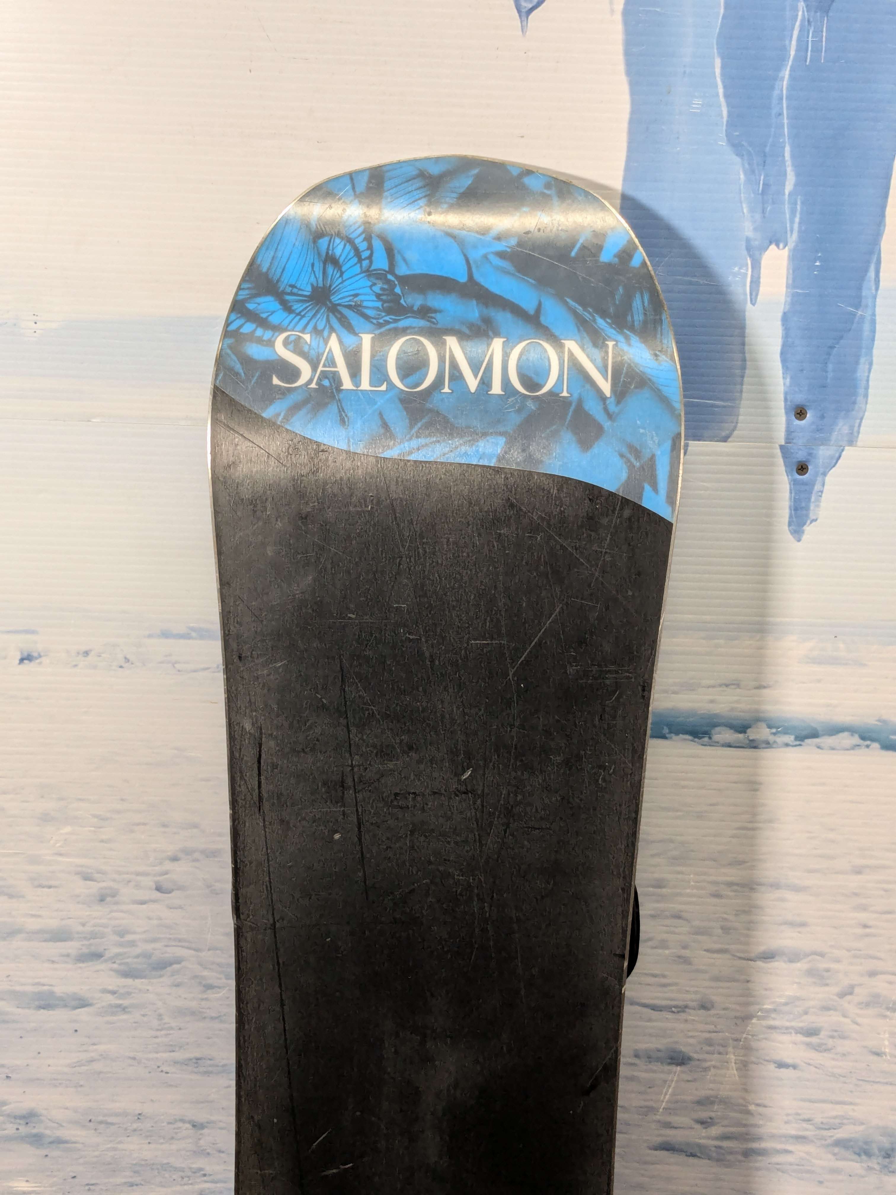 Used Salomon Wonder Snowboard 144cm W/ Small K2 Demo Binding