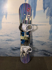 Used Contract Cobra 152cm Snowboard W/ Head Medium Binding