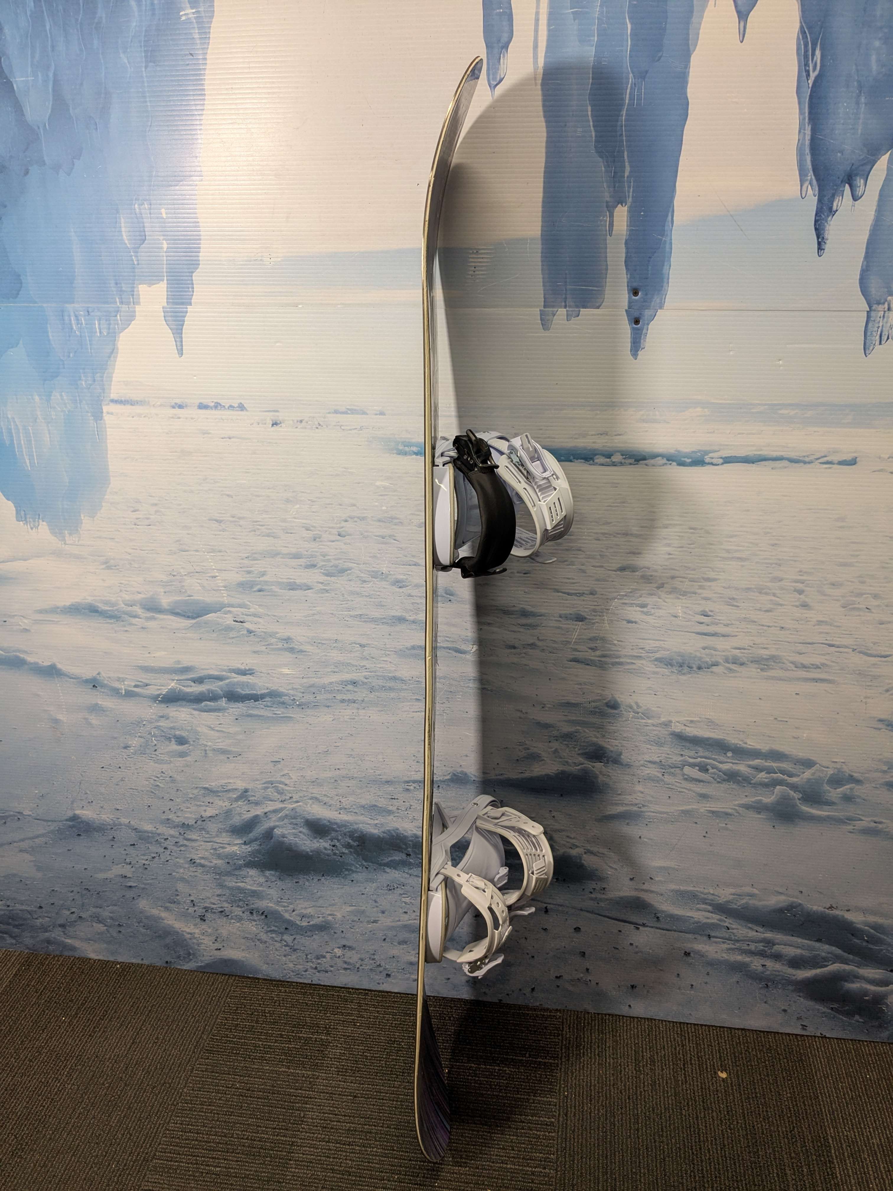 Used Contract Cobra 152cm Snowboard W/ Head Medium Binding