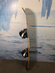 Heavily Used Rossingnol EXP W 140cm Snowboard W/ Head Small Binding