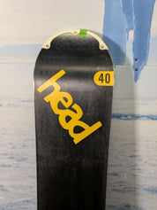 Heavily Used Head Rocka 4D 140cm Snowboard W/ Head Small Binding