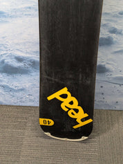 Heavily Used Head Rocka 4D 140cm Snowboard W/ Head Small Binding