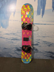 Used Contract Cobra 146cm Snowboard W/ Head Medium Binding