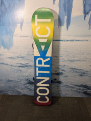 Used Contract Cobra 146cm Snowboard W/ Head Medium Binding