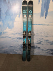 Used Ski Volkl Yumi 154cm w/ Marker Squire TCX 11 Demo Bindings