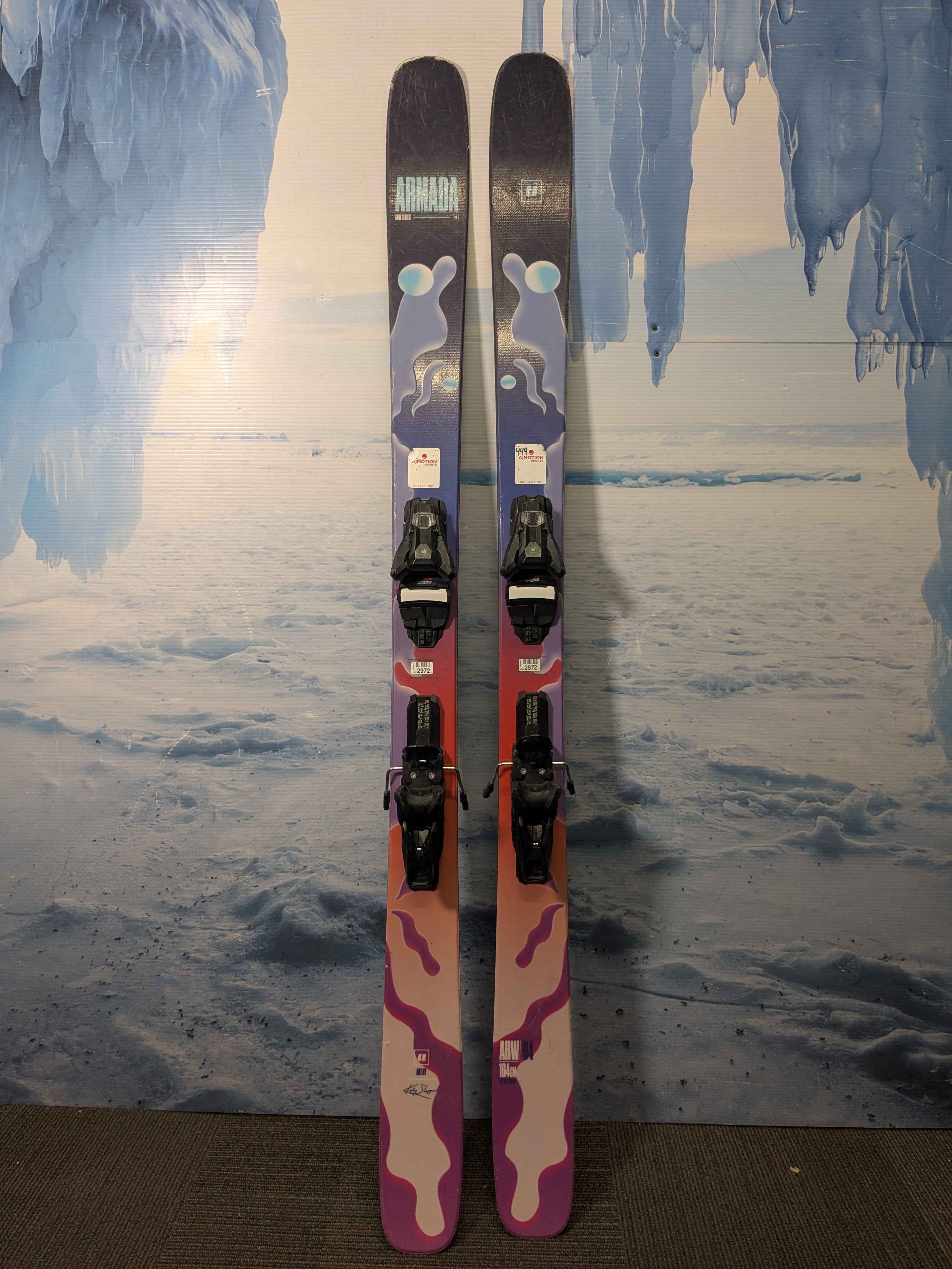 Used Armada ARW 94 164cm w/ Armada Strive 11 Demo Bindings