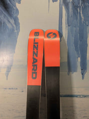 Heavily Used 2025 Blizzard Rustler 9 skis- 162cm w/ Armada Strive 13 Demo Binding