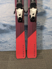 Used Elan Ripstick 86 Junior 158cm Skis w/ Tyrolla SLR 7.5 Adjustable Bindings