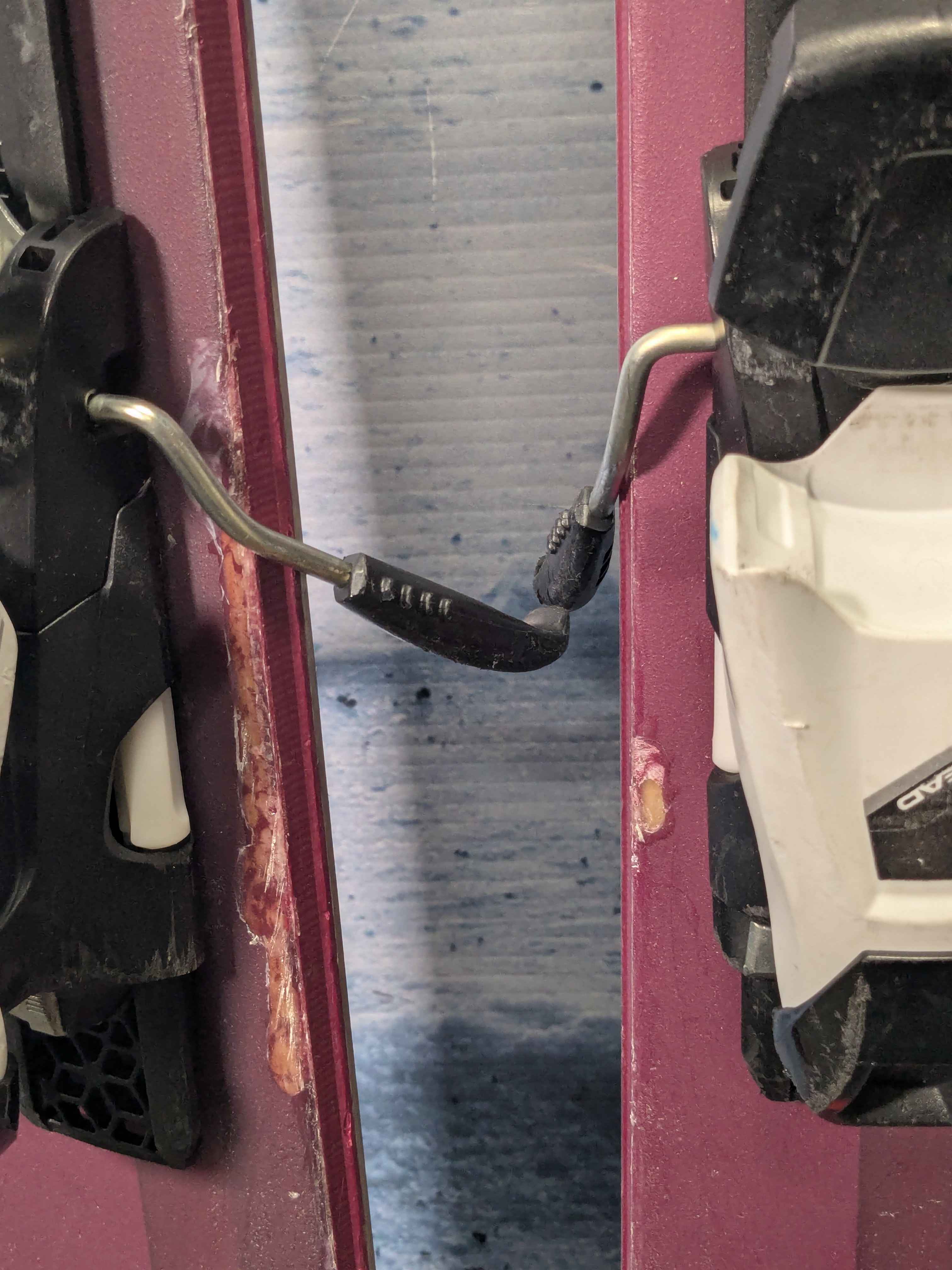 Used Elan Ripstick 86 Junior 158cm Skis w/ Tyrolla SLR 7.5 Adjustable Bindings