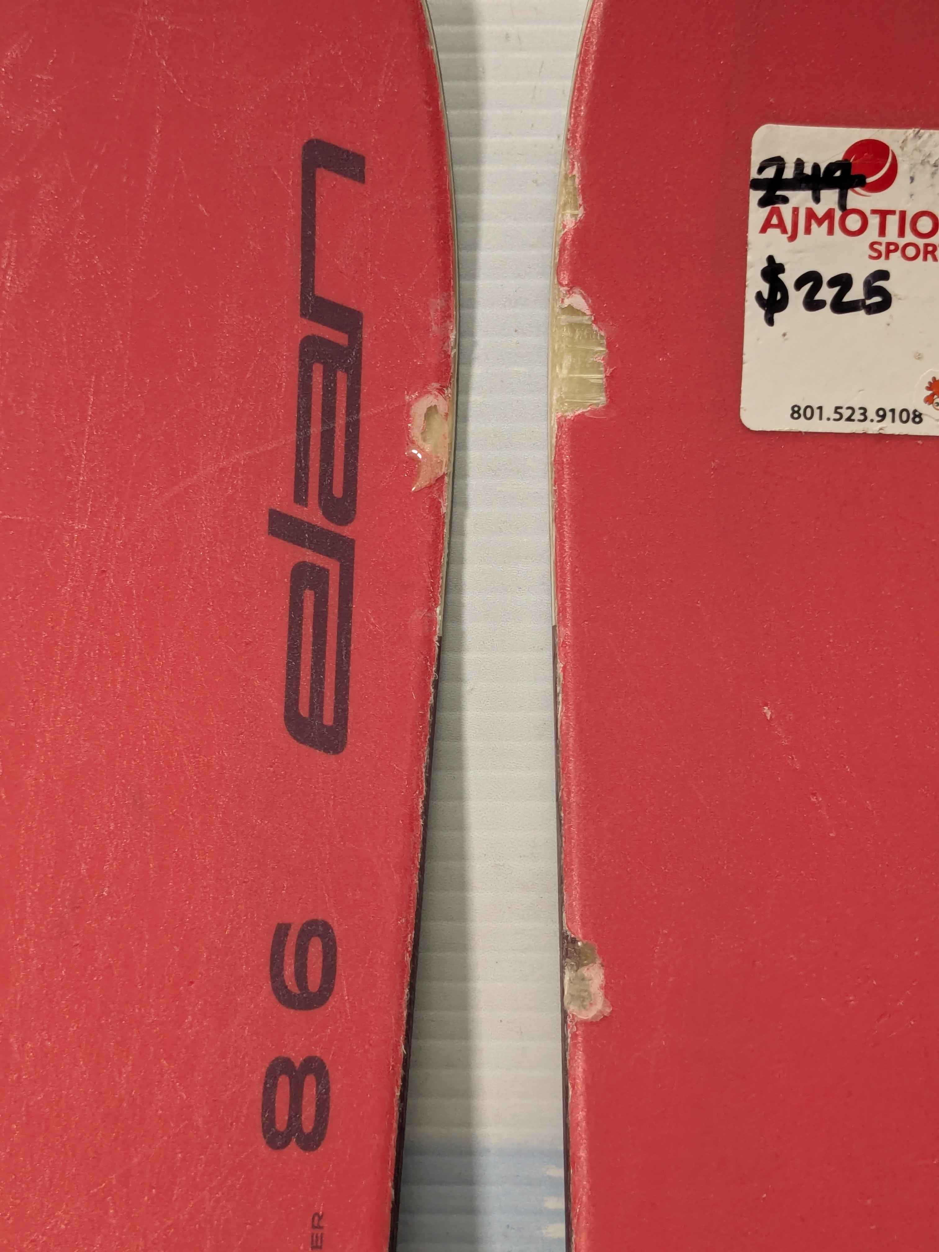 Used Elan Ripstick 86 Junior 158cm Skis w/ Tyrolla SLR 7.5 Adjustable Bindings