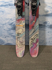 Very Heavily Used Atomic Bent Chetler 110 172cm W/ Tyrolia Attack 14 MN Demo Bindings