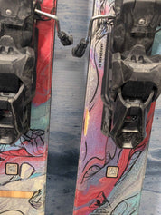 Very Heavily Used Atomic Bent Chetler 110 172cm W/ Tyrolia Attack 14 MN Demo Bindings