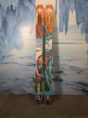 Very Heavily Used Atomic Bent Chetler 110 172cm W/ Tyrolia Attack 14 MN Demo Bindings