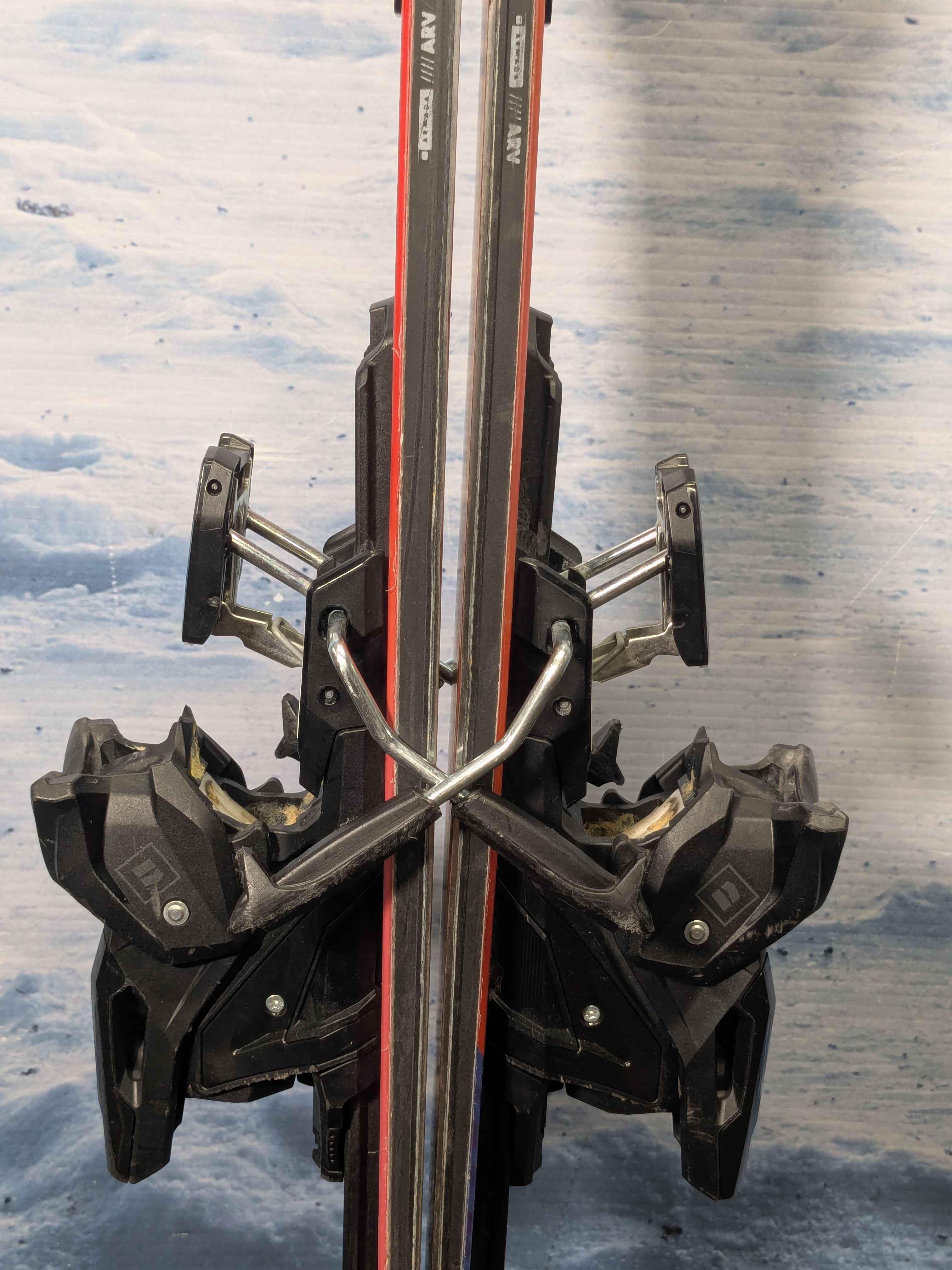 Heavily Used Armada ARV 100 172cm Skis w/ Demo Armada Strive 13 Bindings