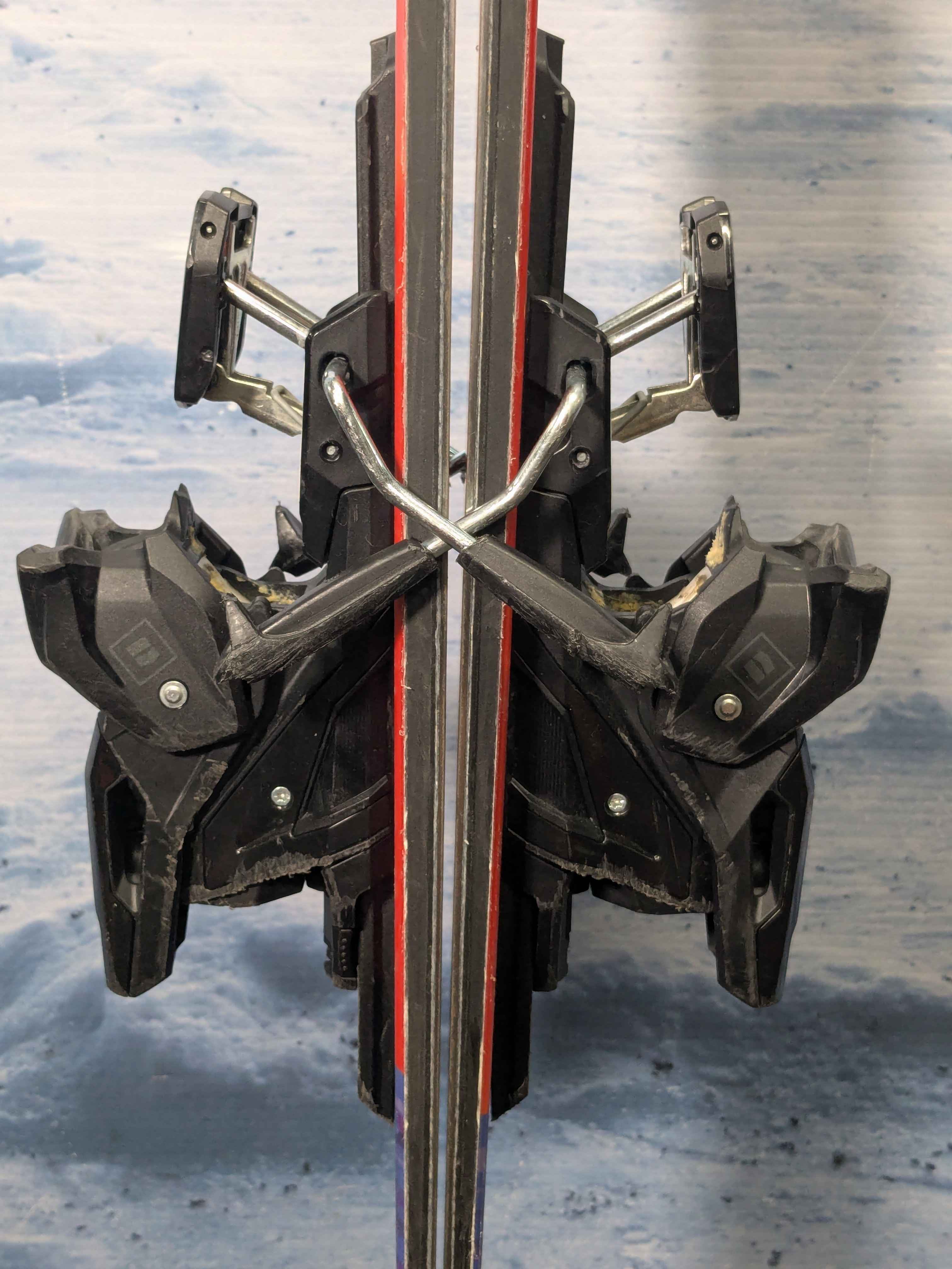 Heavily Used Armada ARV 100 172cm Skis w/ Demo Armada Strive 13 Bindings