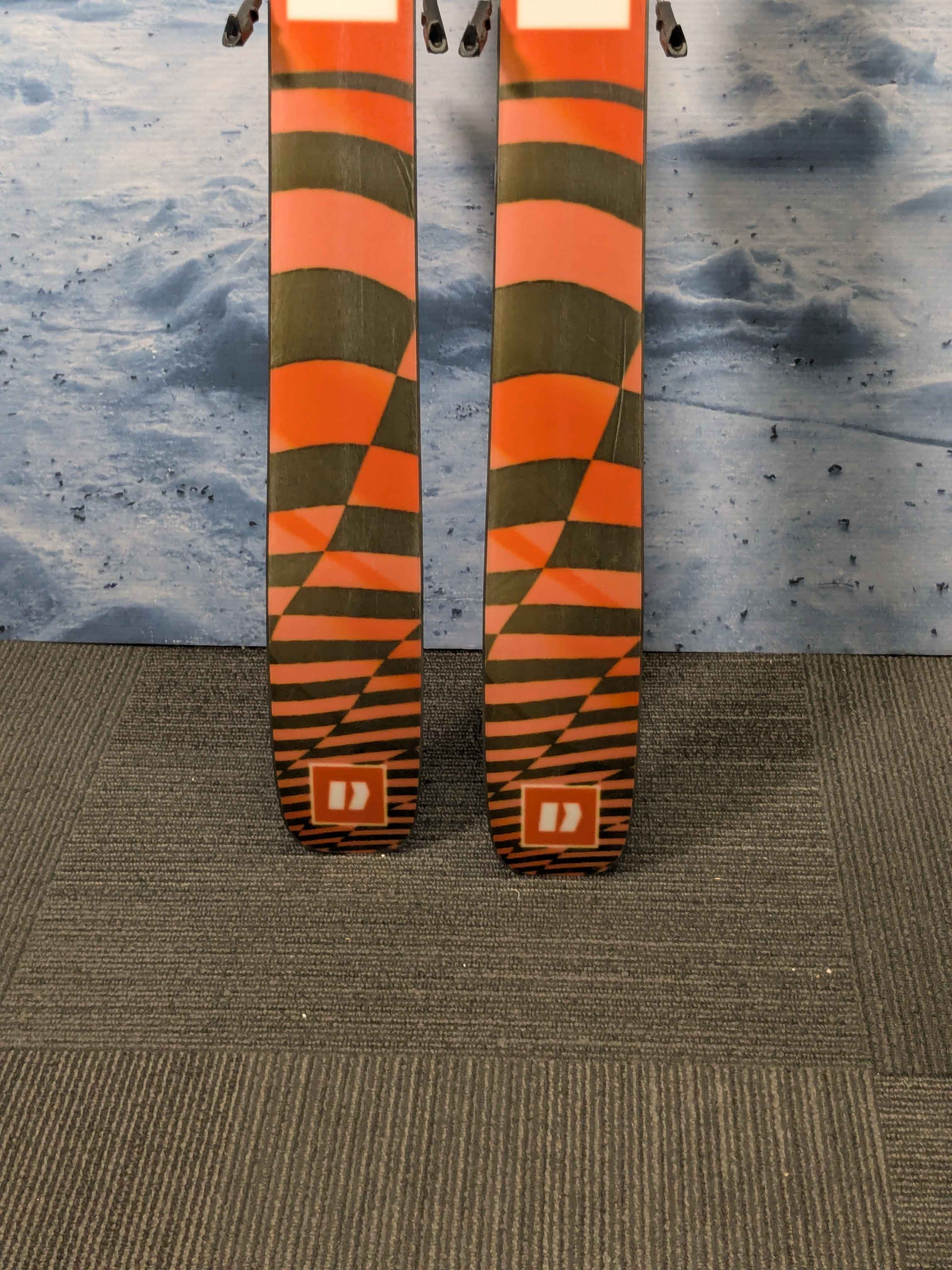 Heavily Used Armada ARV 100 172cm Skis w/ Demo Armada Strive 13 Bindings