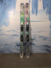 Used Atomic Bent Chetler Jr 153cm ski w/ Tyrolia JRS 7.5 CA GW Demo Bindings