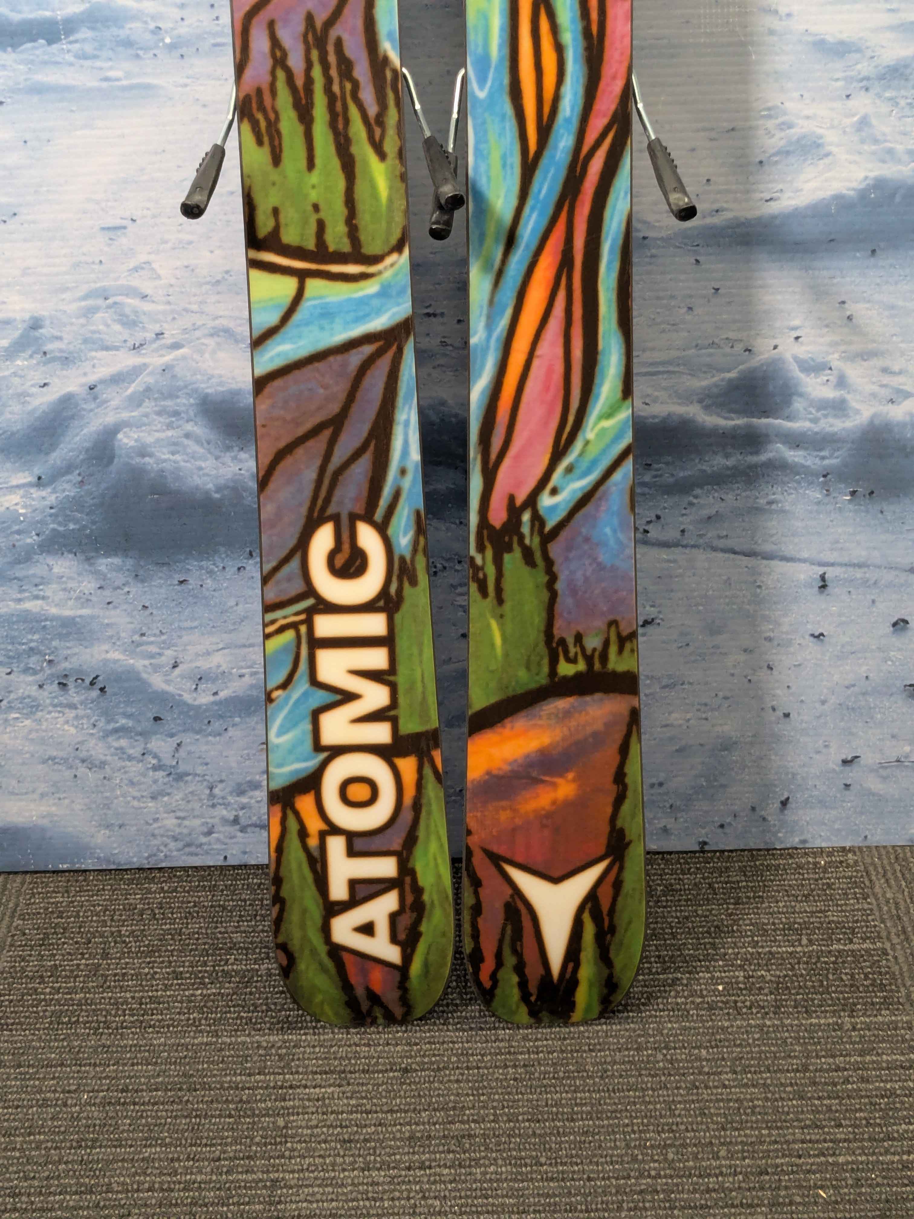 Used Atomic Bent Chetler Jr 153cm ski w/ Tyrolia JRS 7.5 CA GW Demo Bindings
