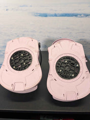 Lightly Used Union Trilogy Medium Pink Snowboard Binding