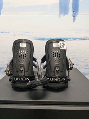 Lightly Used Union Trilogy Medium Black Snowboard Binding