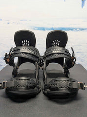 Lightly Used Union Trilogy Medium Black Snowboard Binding
