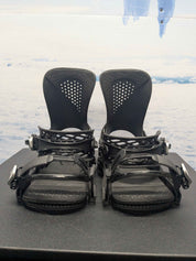 Lightly Used Salomon Hologram Extra Large Black Snowboard Binding