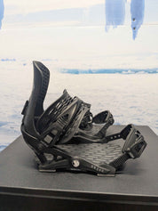 Lightly Used Now Drive Medium Black Snowboard Binding