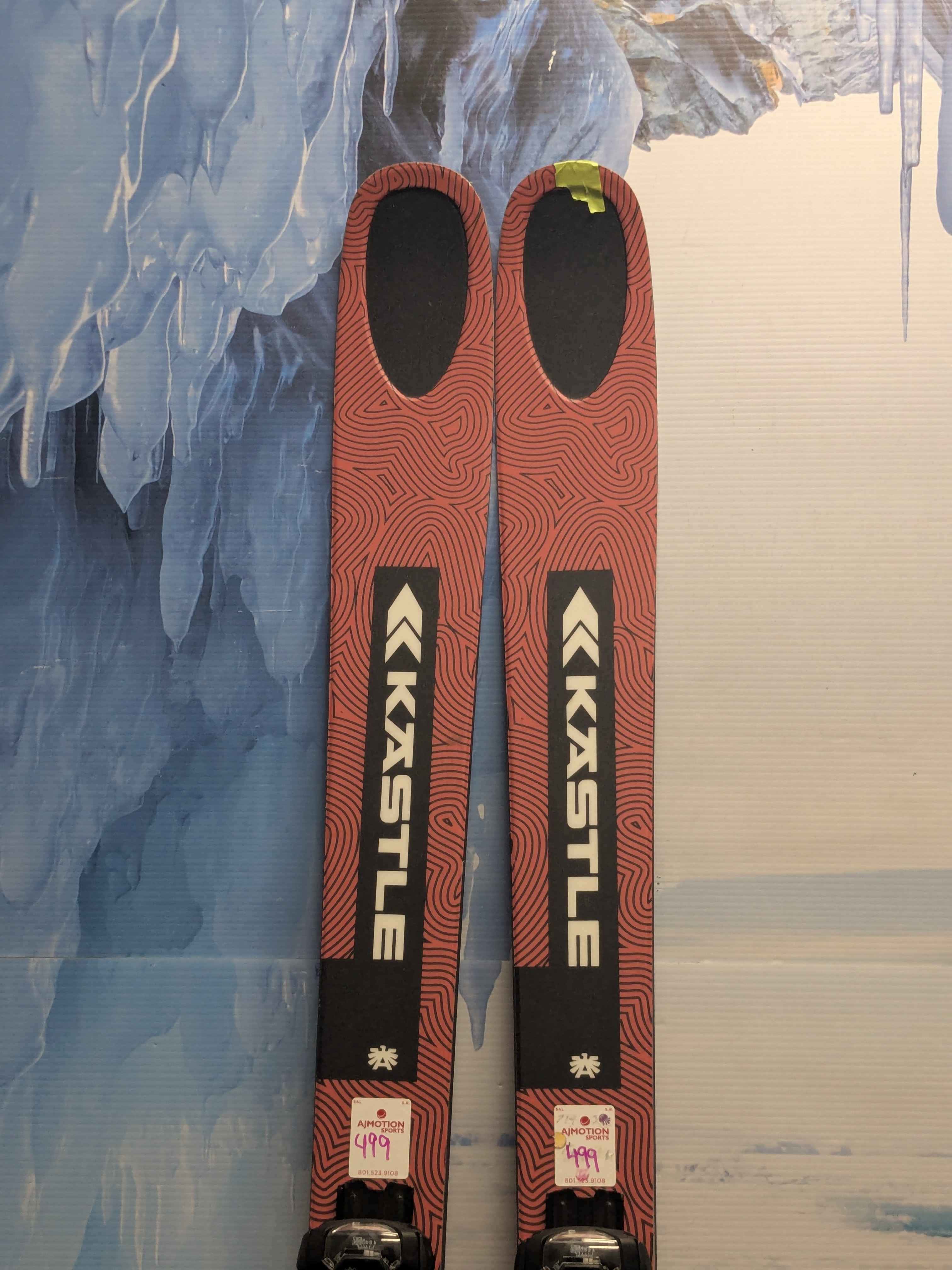 Used 2024 Kastle ZX100 Skis - 189cm w/ Kastle Attack K14 adjustable binding